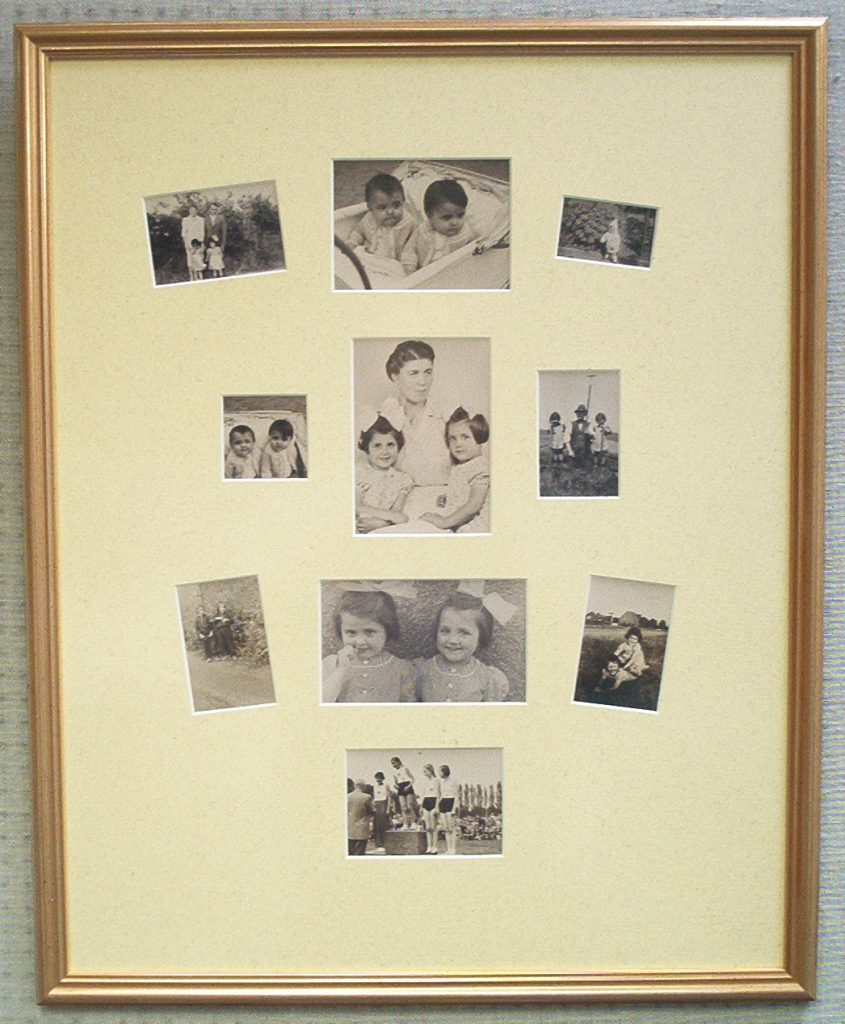 Familien-Photocollage